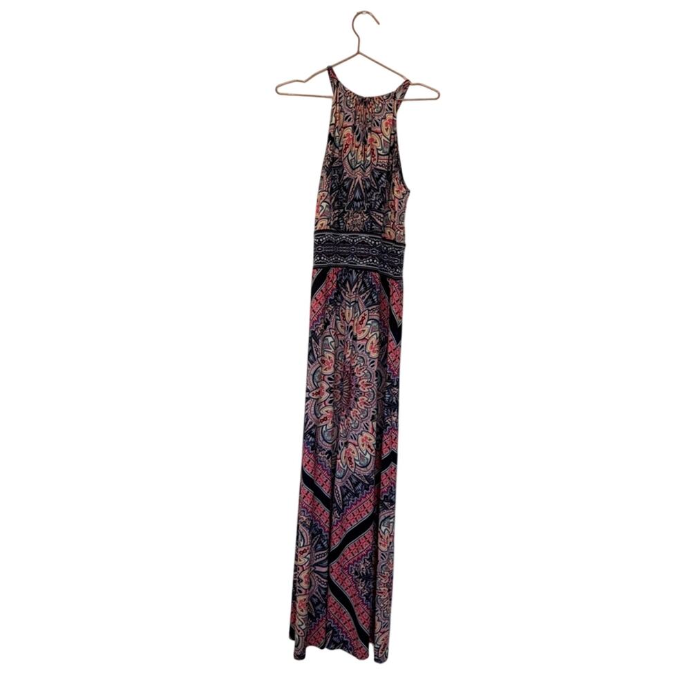 London style collection Sleeveless Printed Maxi Dress size 12 new with tag - Picture 3 of 5